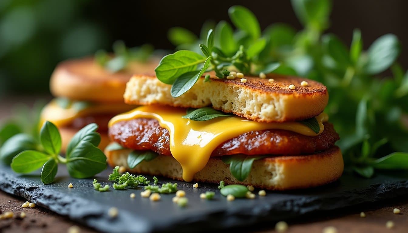 Morel & Gruyère Croque Monsieur with Wild Garlic Béchamel