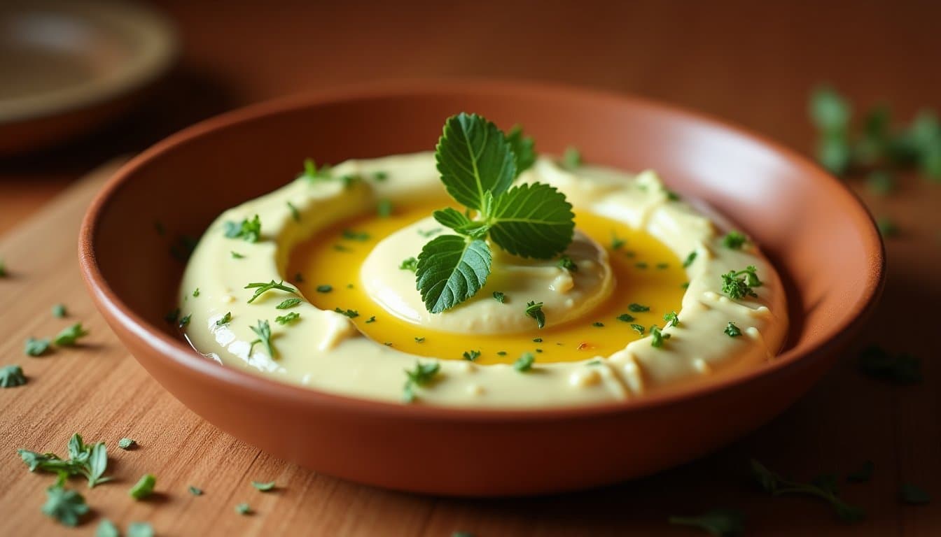 Sous-Vide Wild Garlic Aioli with Preserved Lemon and Smoked Paprika