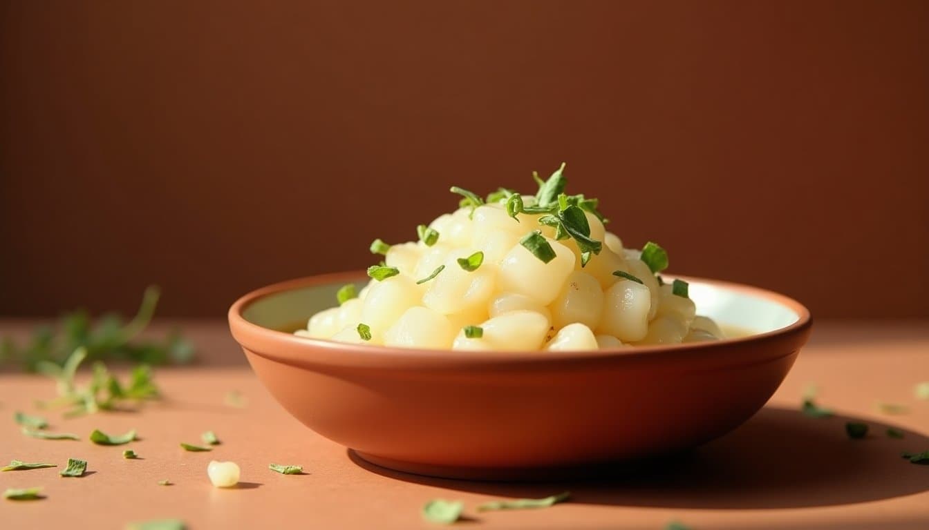 Spring Onion & Ginger Bubble Tea with Taro Sesame Milk