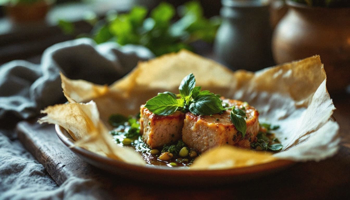 Wild Garlic & Ramp Chimichurri with Cured Lemon and Fresh Herbs