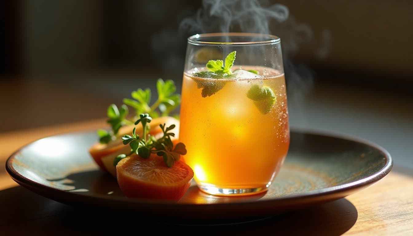 Wild Irish Nettle & Elderflower Sparkling Tonic with Ginger